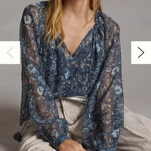 SOLD-Anthropologie blouse